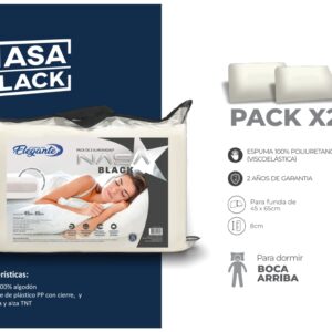 Alternative view of ALMOHADA NASA BLACK