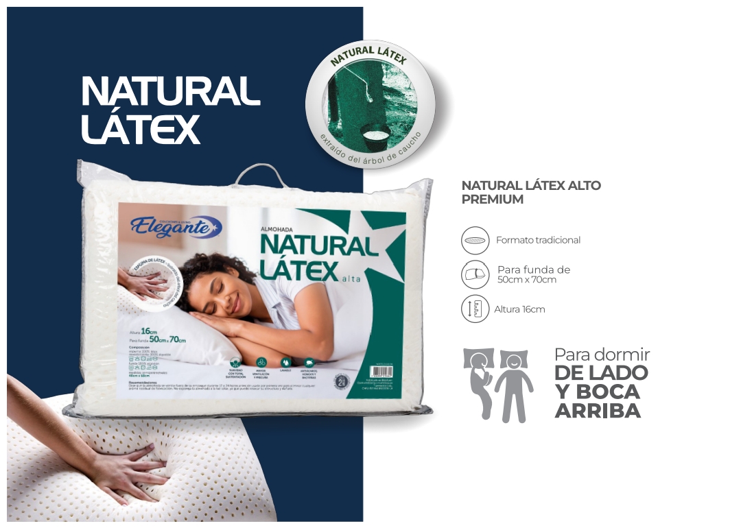 ALMOHADA NATURAL LATEX - Image 2
